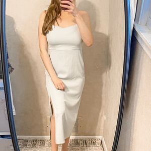 Babaton Serena Satin Midi Dress